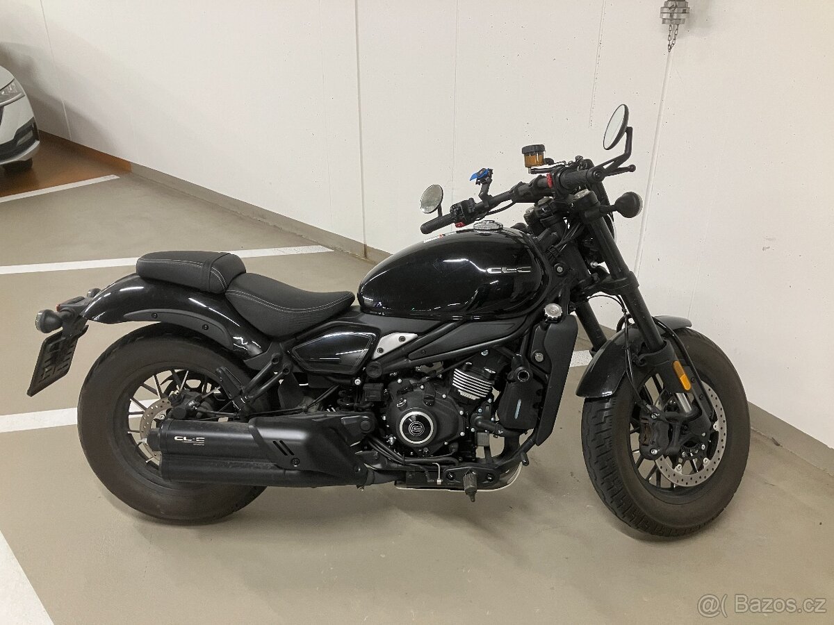CFMOTO 450 CL‑C 2024, 6500 km, stav, doplňky