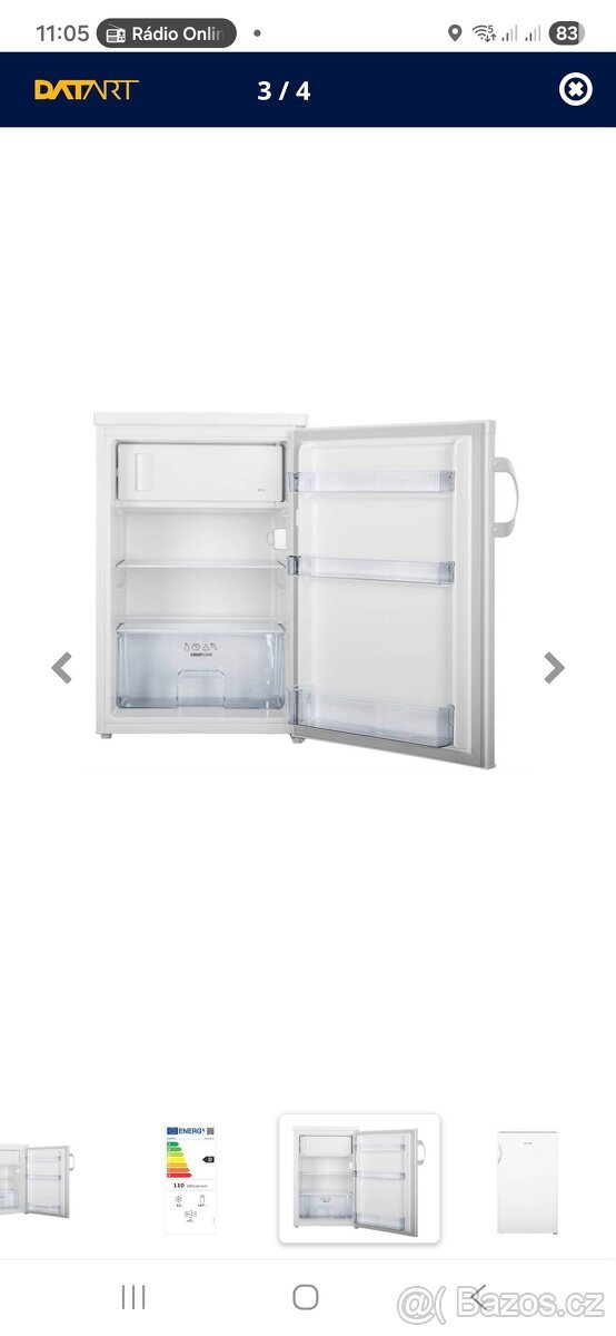 Malá lednička Gorenje RB585DW4