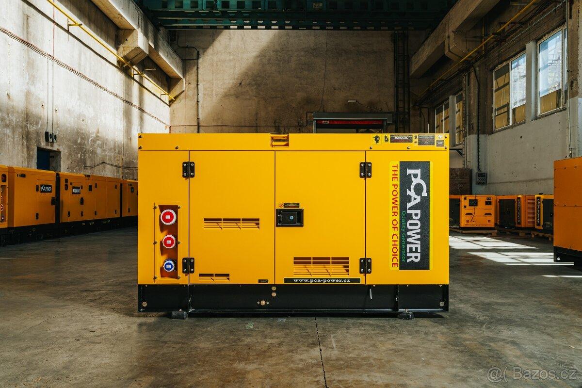 Dieselová elektrocentrála PCA POWER PDE-35 kVA s ATS