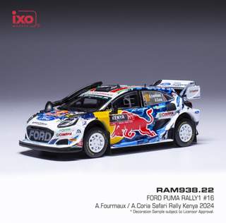 Modely Ford Puma Rally1 1:43 IXO