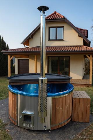 Koupací sud (ThermoWood - full set) včetně filtr. systému