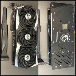 🔹MSI Radeon RX 6750 XT GAMING X TRIO 12G + podpěra