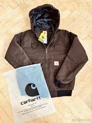 Nová Carhartt Active Jacket – hnědá, vel. M
