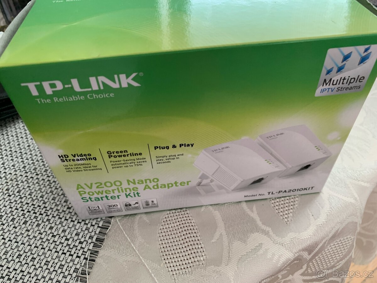 Tp-link powerline adaptery