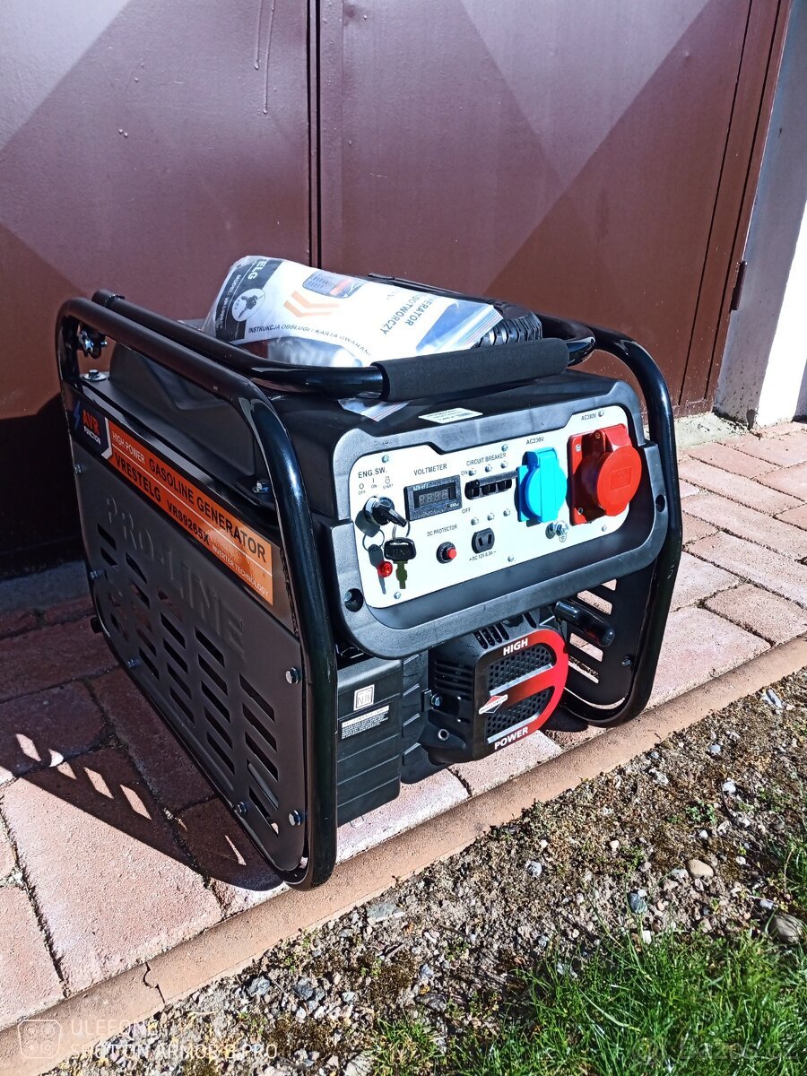 Elektrocentrála, generátor 7,1Kw