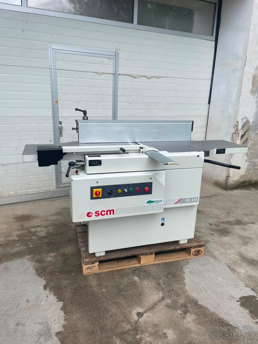 kombinace srovnávací a tloušťkovací frézka SCM FS410 CLASS