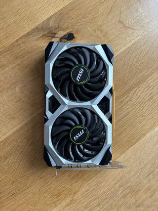 MSI GeForce GTX 1660 VENTUS XS 6G OC – Top stav, vyčištěná