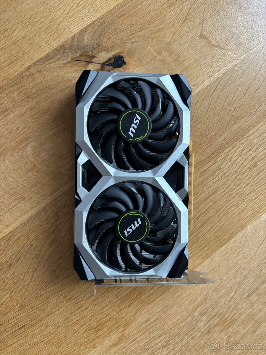 MSI GeForce GTX 1660 VENTUS XS 6G OC – Top stav, vyčištěná