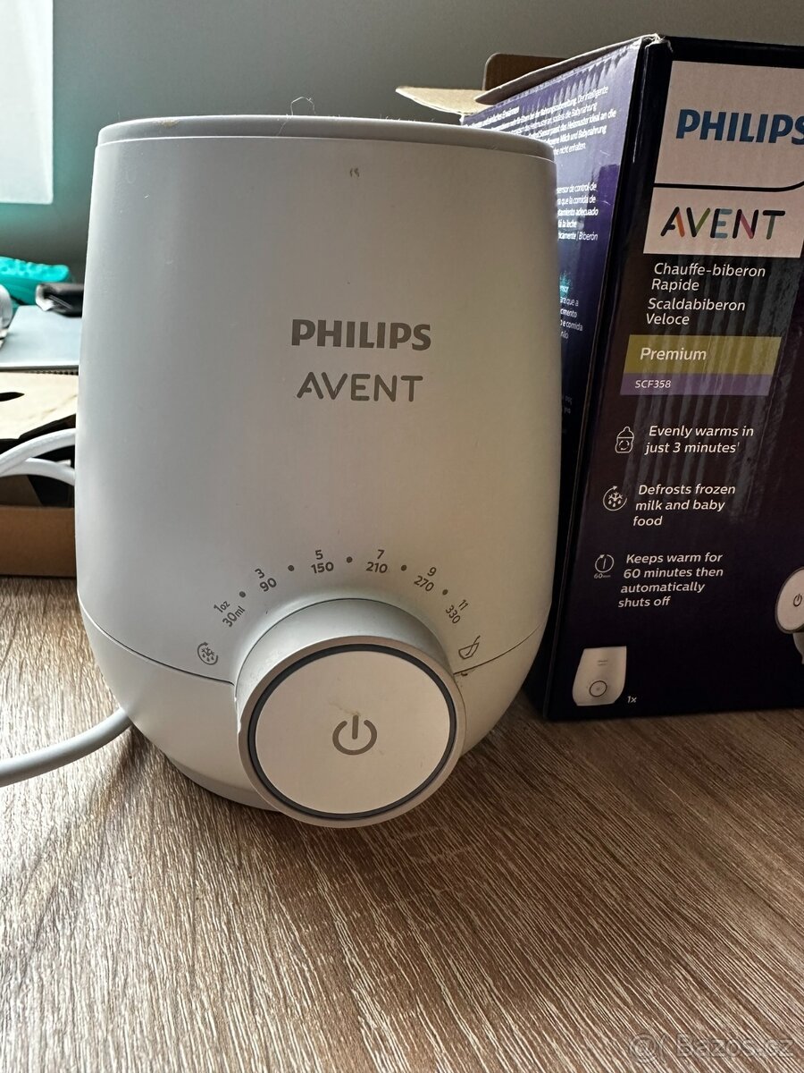 Philips AVENT SCF358/00 Rychlý ohřívač lahví Premium