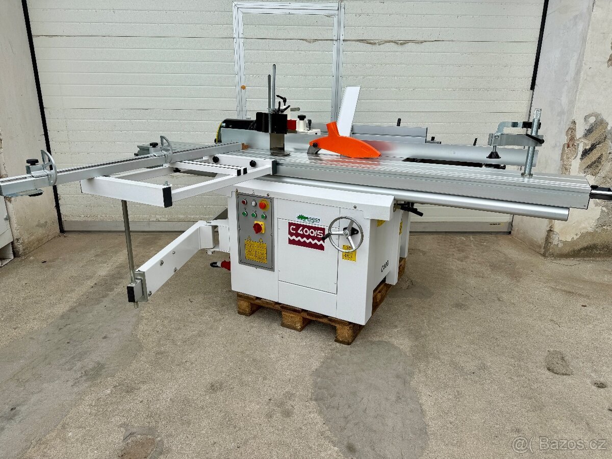 5ti operační stroj RM GROUP C400/5 délka stolu 2600mm