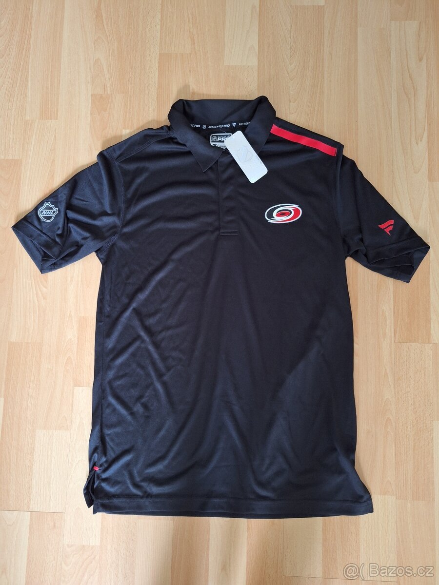 NHL Fanatic Caroline Hurricanes triko s límečkem