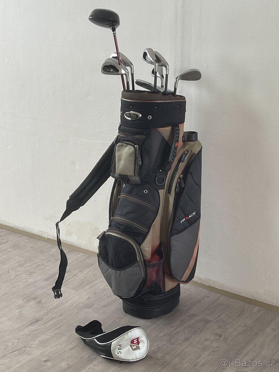 Golfové hole + bag