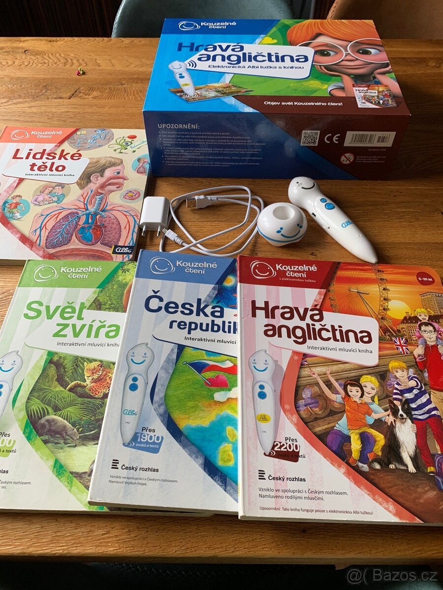 Albi tužka a Lidské tělo, angličtina, Česká rep. Zvířata