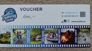 Voucher Rafting Ohře - Putzer