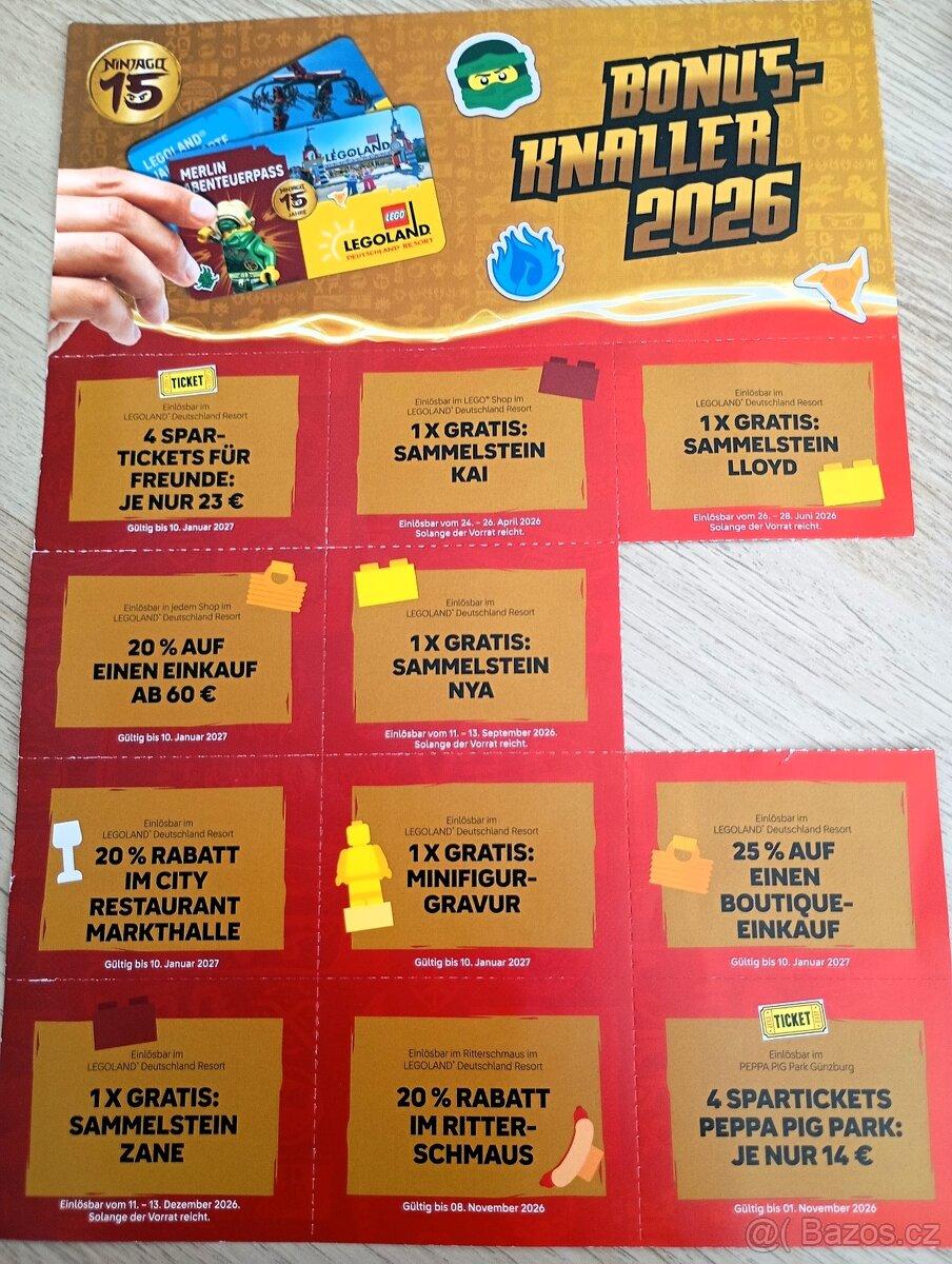 Slevová karta Legoland