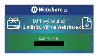 Webshare - VIP poukaz 1 rok