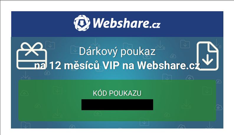 Webshare - VIP poukaz 1 rok