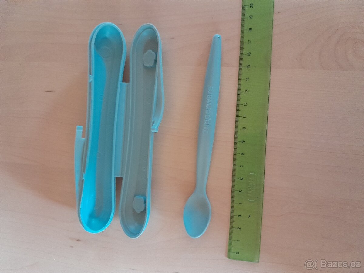 NEPOUŽITÁ Tupperware dětská lžička s krabičkou