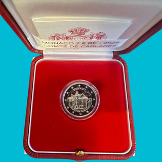 2€ euro Monaco 2025 proof