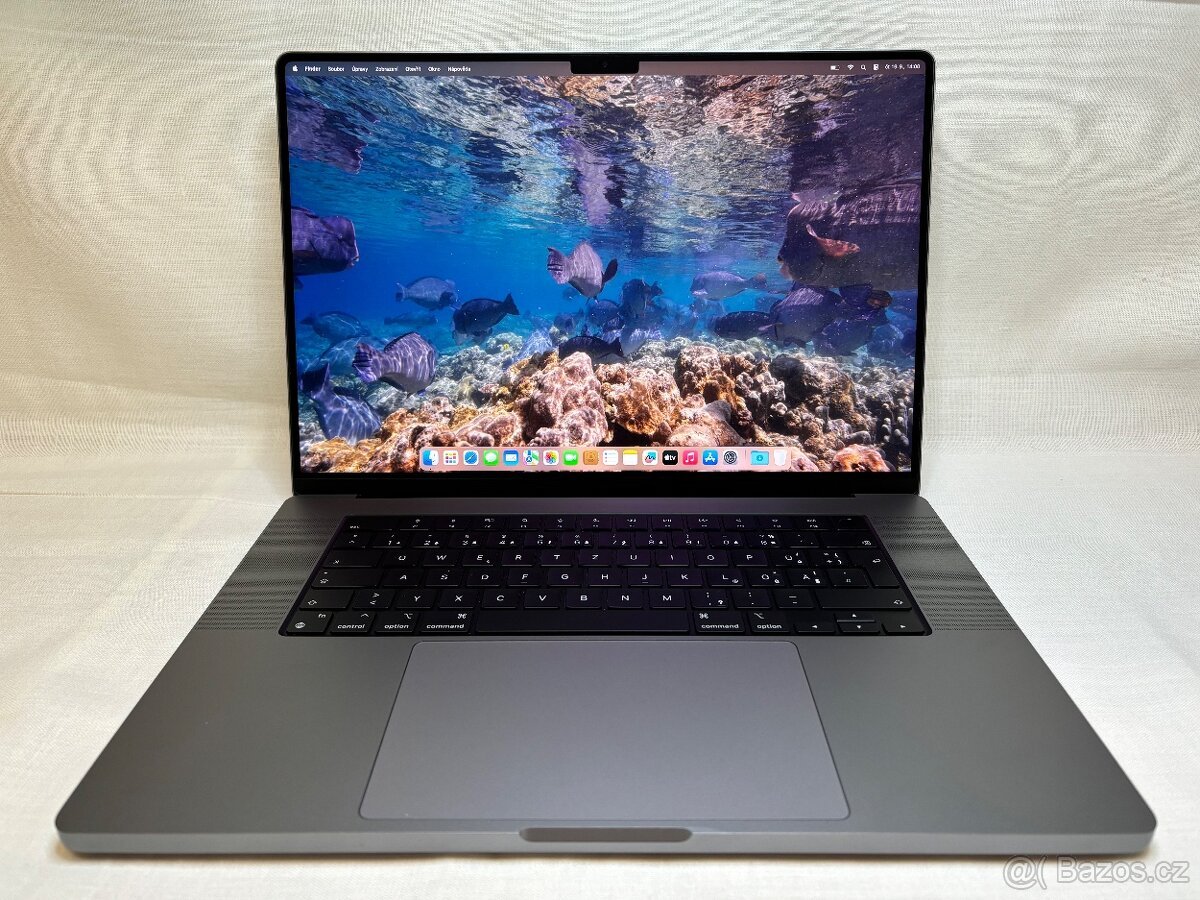 16 Apple MacBook Pro M1 Pro 10/16jádro 2021 32GB ZÁRUKA