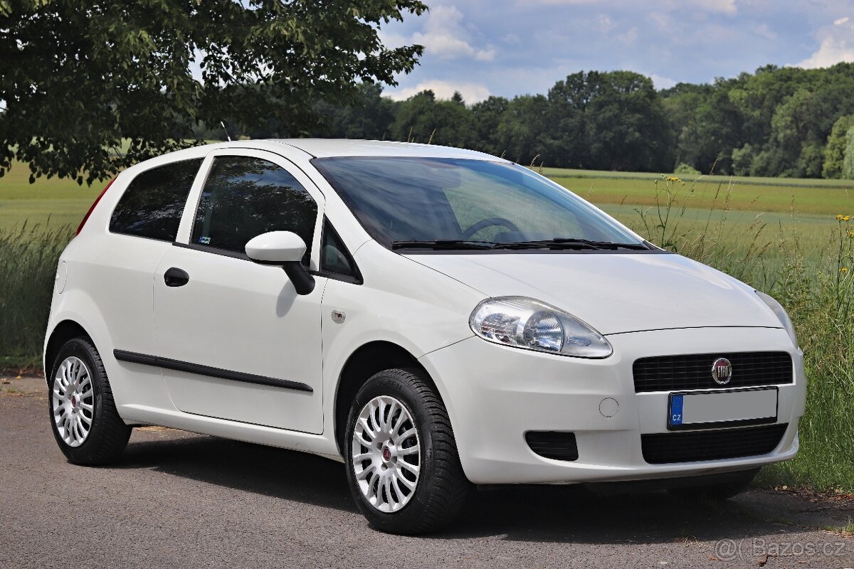 krásný Fiat Punto 1,2i LPG, CZ, 2011, 25.061 km