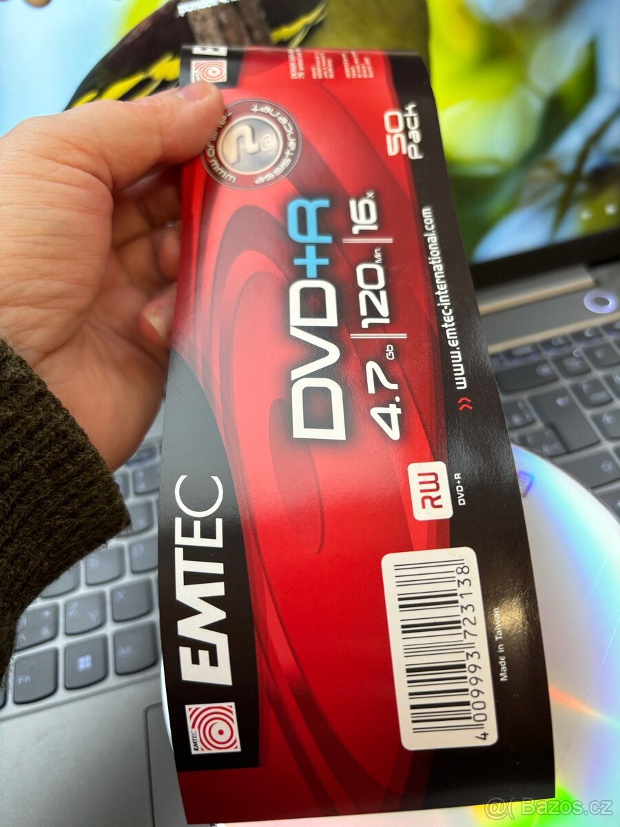 DvD disky emtec asi 300 ks