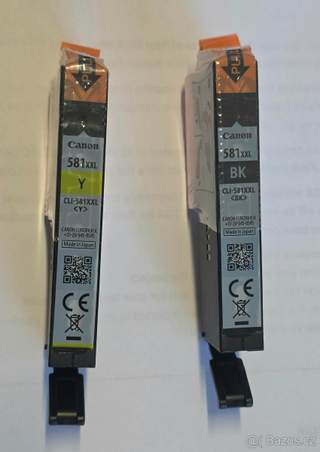 Inkoustové náplně canon 581 XXL - originál