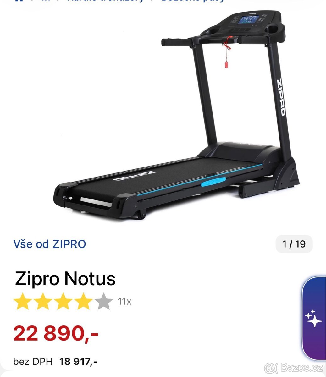 Běžecký pás Zipro Notus