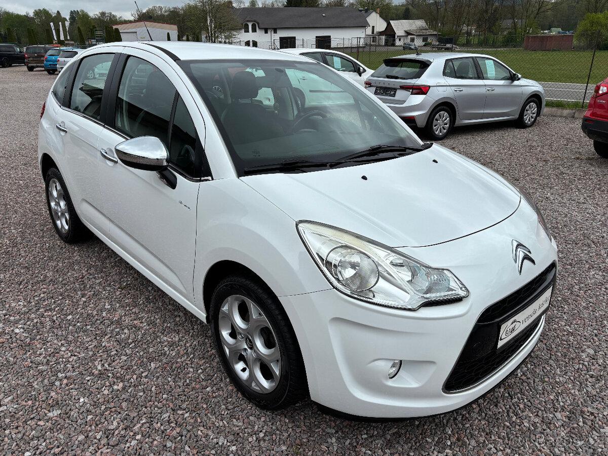 Citroen C3 1,4i Exclusive,původ CZ,1.maj,110tkm,alu,Cebia,