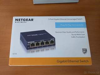 NETGEAR ProSAFE GS105 (v5) – 5portový gigabitový switch