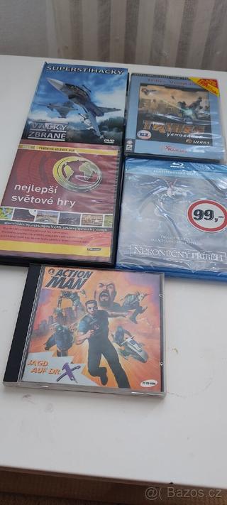 Originální RETRO DVD 5 kusů kultovní kousky