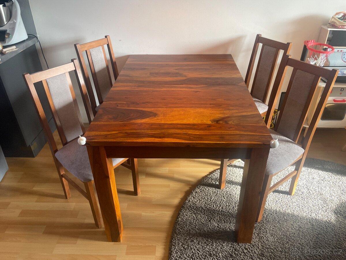 P: palisandr stul rozkladaci