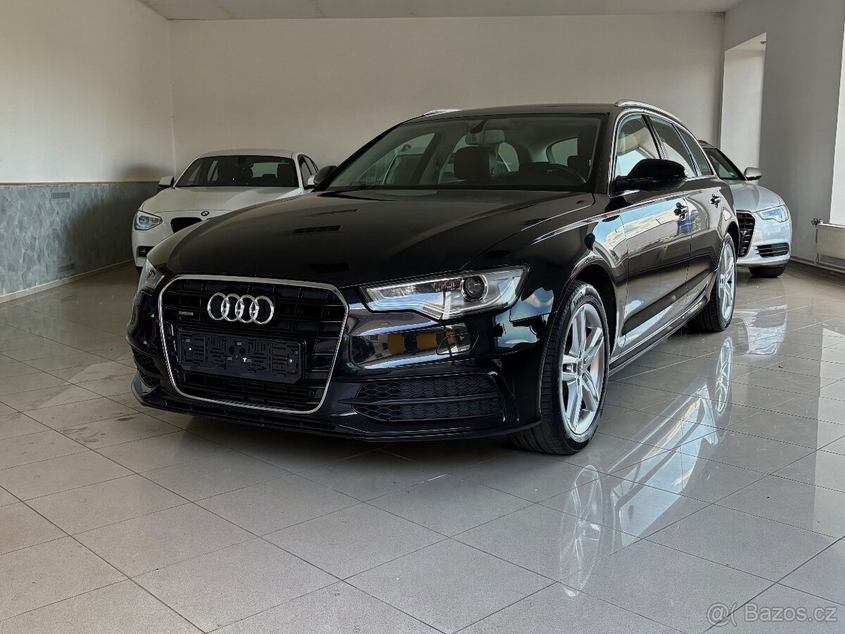 Audi A6 3.0 TDI S-Line Quattro 2014, DPH, Servis jen Audi
