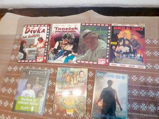 75 x české originál DVD - viz foto- prodej jen jako celek