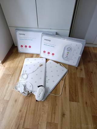 Monitor dechu se dvěma podložkami