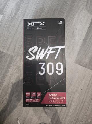Grafická karta AMD Radeon RX 6700 XT - jako nová