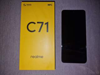 Nový Realme note C71 v perleťově bílé barvě