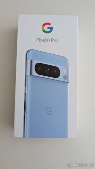 Google Pixel 8 Pro 128 GB modrý (Bay) — nový displej, krabič