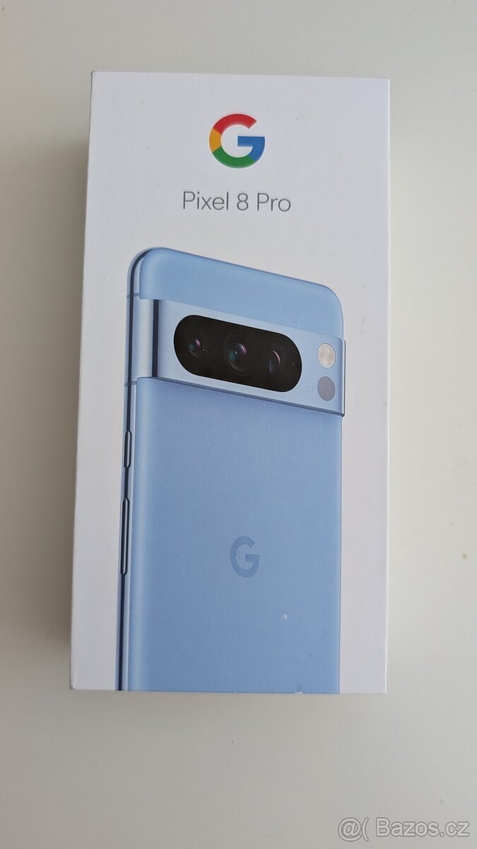 Google Pixel 8 Pro 128 GB modrý (Bay) — nový displej, krabič
