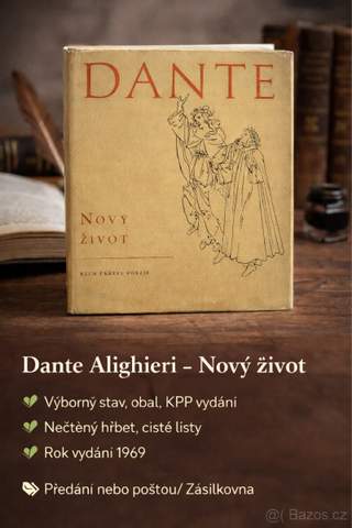 Kniha Nový život - Dante Alighieri