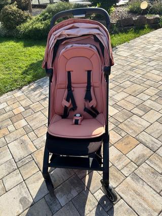 Kočárek JOOLZ Aer Absolute pink + cestovní taštička