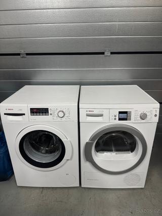Bosch pračka a sušička 8kg, serie 8
