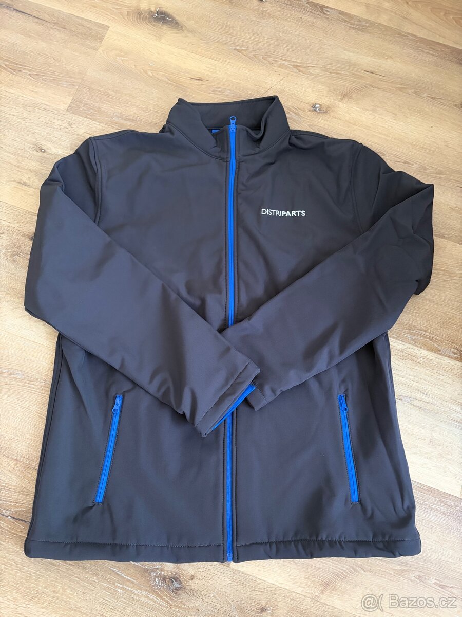 Pracovní bunda, softshell, vel. XXL, šedá