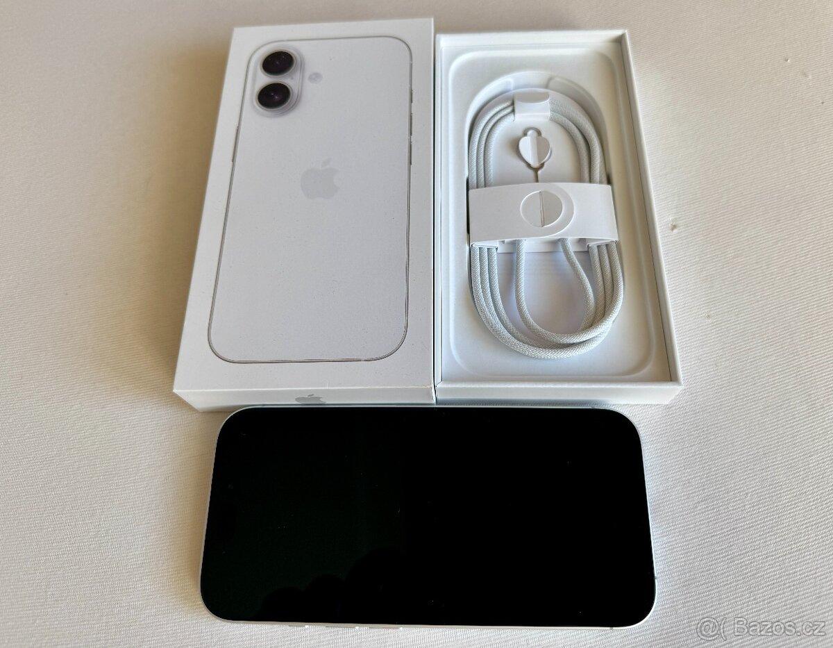 Iphone 17 256GB bílý, záruka, bat 100%