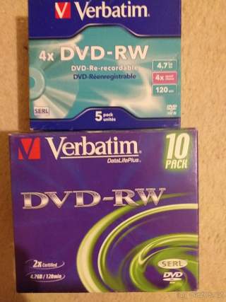Prodám DVD RW a DVD R