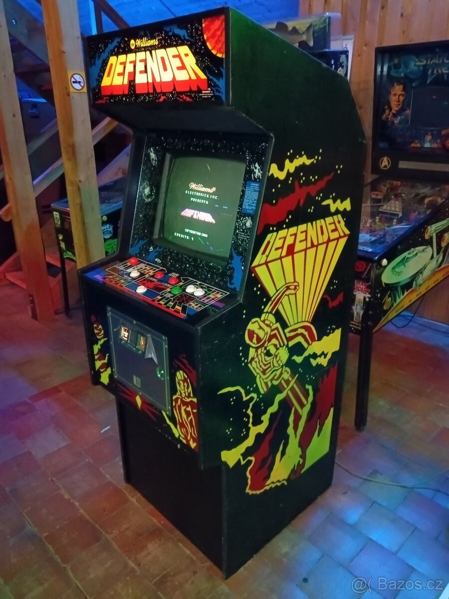 Herní automat DEFENDER arcade videoautomat