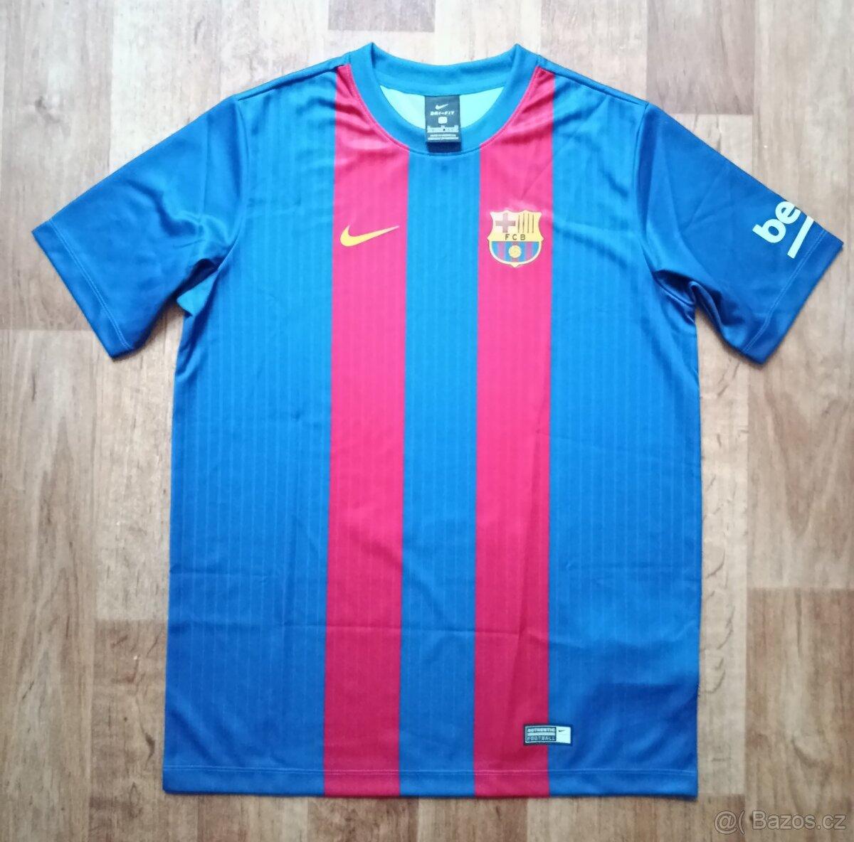 Nový dětský dres FC Barcelona Nike velikost XL (13-15 let)
