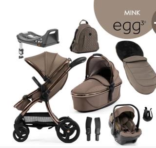 ✨ kočárek Egg 2 6v1 – po 1 dítěti, stav ✨