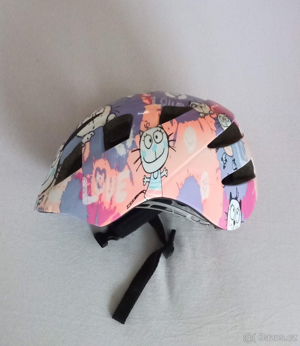 Dětská cyklistická přilba Etape Kitty XS/S 48-54 cm