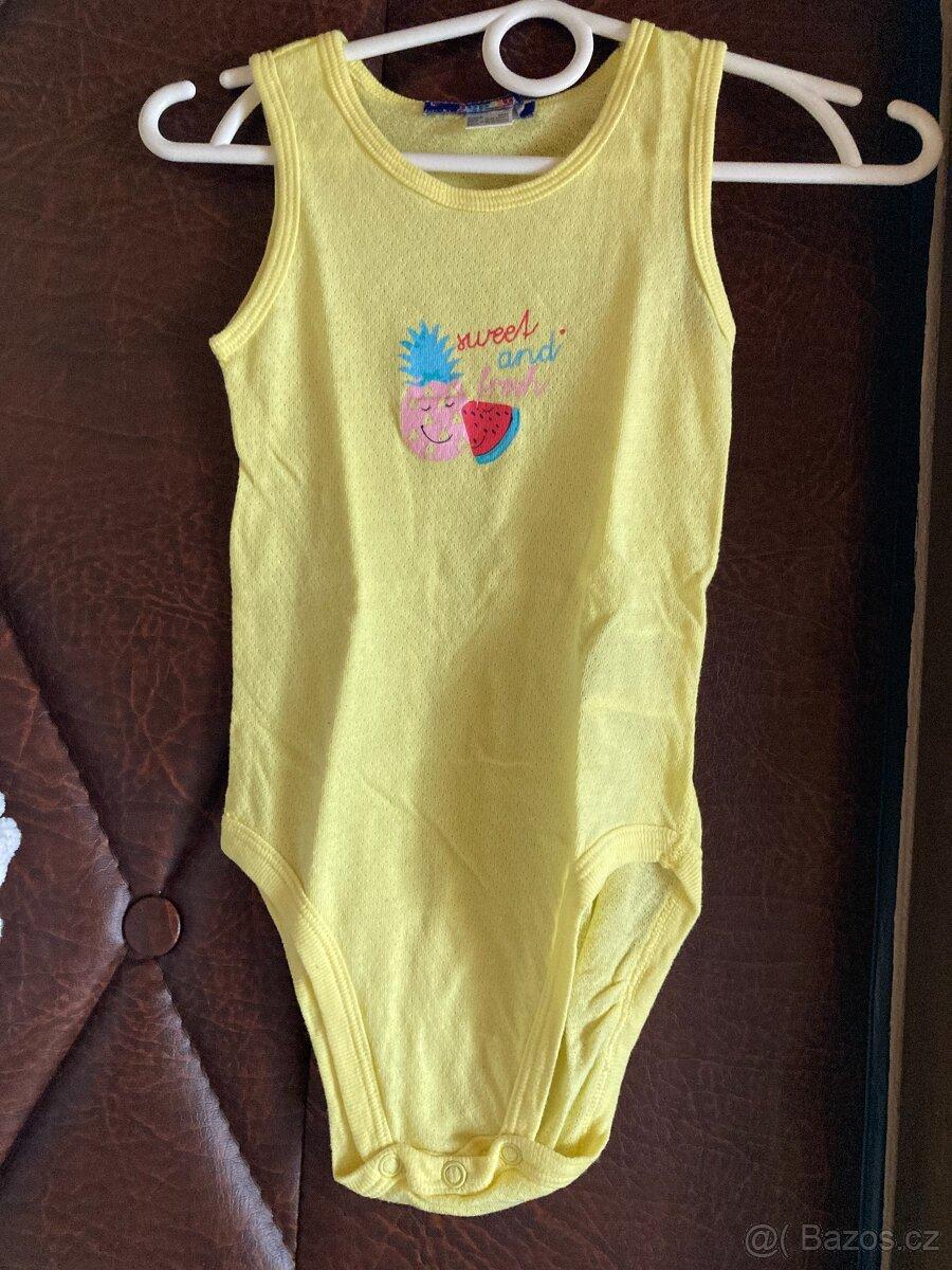 Body bez rukavu - kosilku vel.86/92 nove a moc pekne,
